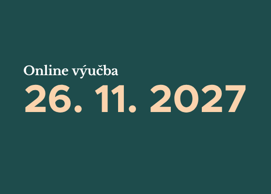 Online vyucba 26. 11. 2027 | Online výučba