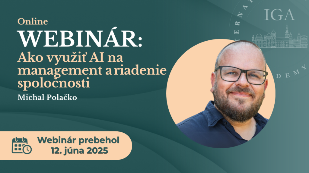 SK Online webinar prebehol Michal Polacko | Online webináre
