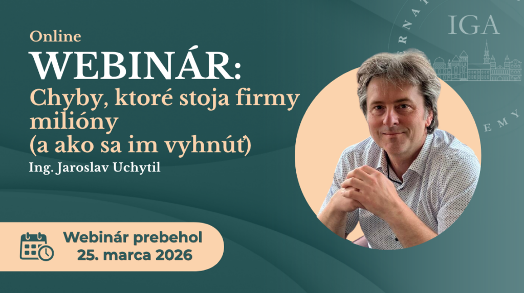 SK novinky prebehol Online webinar Jaroslav Uchytilx | Online webináre